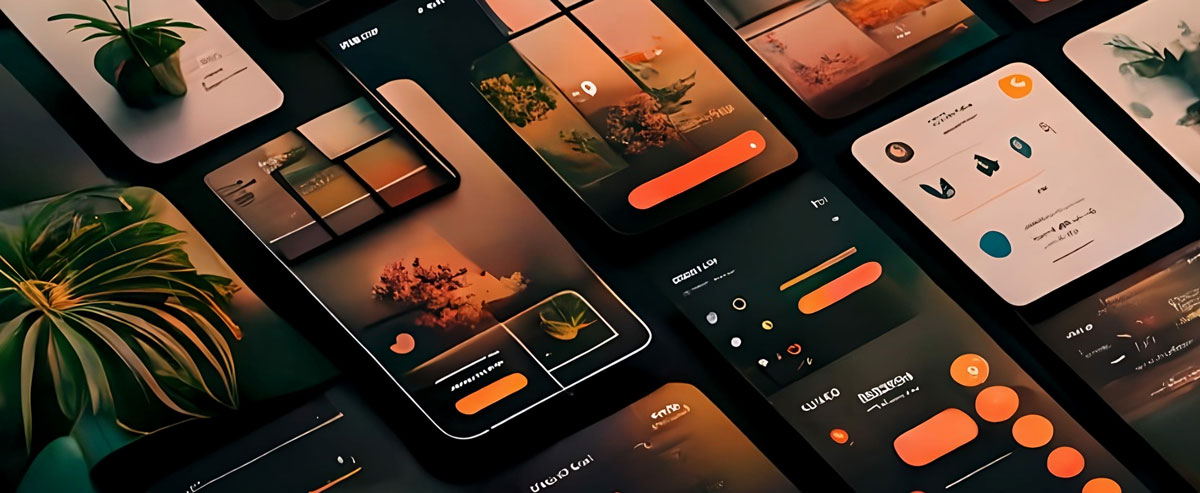 Mobile application interface design